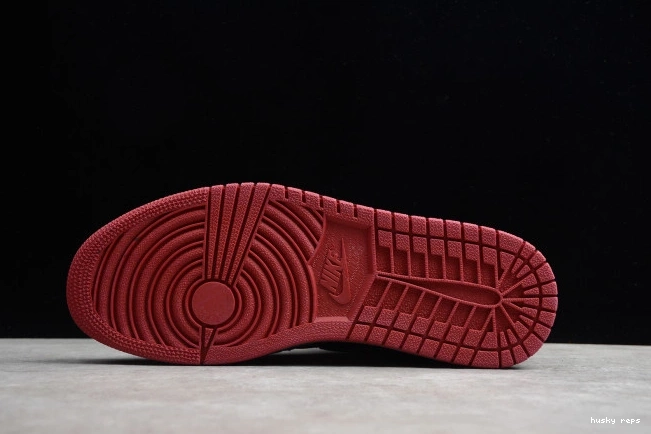 Rep Husky Retro 1 OG Black Red DC7071-001 Gym High Jordan Air 0803